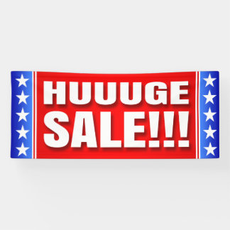 FAHNEN-ENORMER VERKAUF - 2,5' x6 Banner