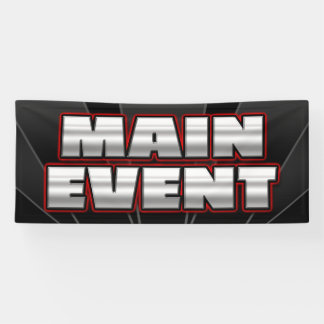 FAHNEN-MAIN EREIGNIS - 2,5' x6 Banner