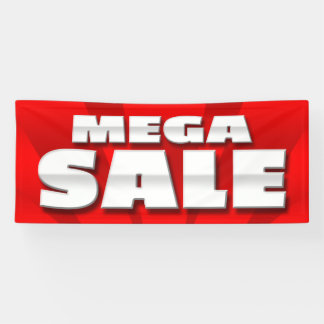 FAHNEN-MEGA- VERKAUF - 2,5' x6 Banner