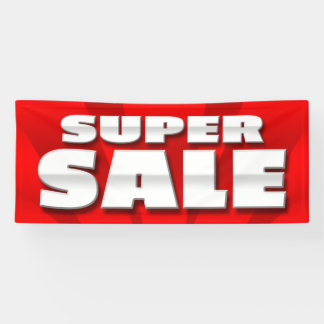 FAHNEN-SUPERverkauf - 2,5' x6 Banner