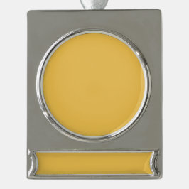 Fahnen-Verzierungs-Silber-Goldclr addieren Banner-Ornament Gold