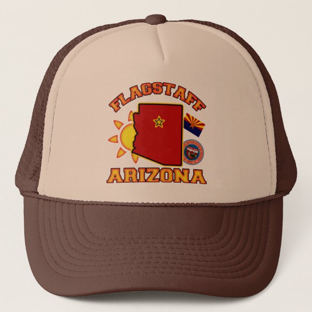 Fahnenmast, Arizona Truckerkappe (Vorderseite)