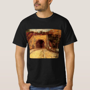 Fahrbahn mit Unterführung Viadukt von Vincent van  T-Shirt