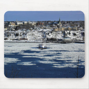Fähre am Saint Lawrence River, Quebec Mousepad