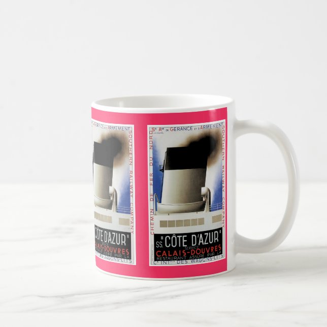 Fähre Cote D'Azur Kaffeetasse (Rechts)