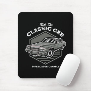 Fahre das klassische Autodesign für Leistung Mousepad
