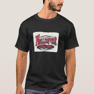 Fahre die Hölle mit diesem Höllenfahrer-Design T-Shirt