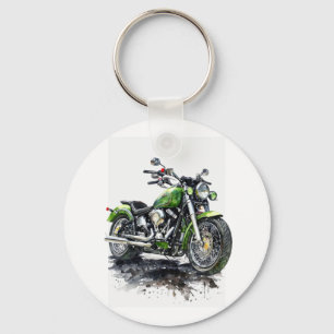 Fahre für immer – Motorrad-Schlüsselanhänger Schlüsselanhänger