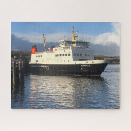 Fähre Verlasse die Insel Bute in Schottland