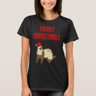 Fähre Weihnachten Ferre zu Weihnachten T-Shirt