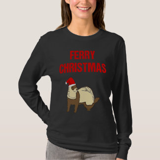 Fähre Weihnachten Ferre zu Weihnachten T-Shirt