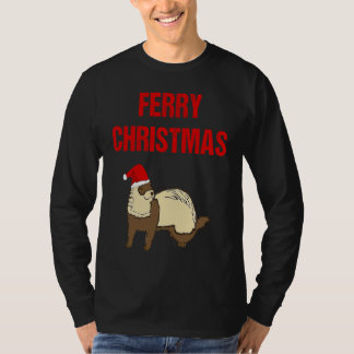 Fähre Weihnachten Ferre zu Weihnachten T-Shirt