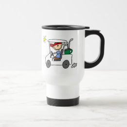 Fahren der Golf-Wagen-Tasse Reisebecher