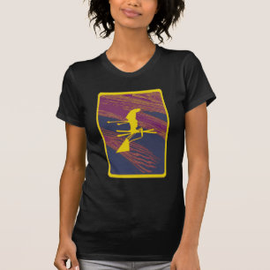 Fahren die Kontrolle Ski T-Shirt