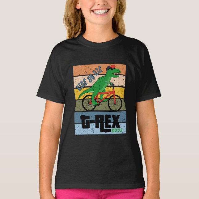 Fahren oder Die des Fahrrads T-Shirt (Vorderseite)