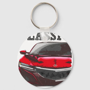 Fahren Sie den klassischen Acura NSX Schlüsselanhänger