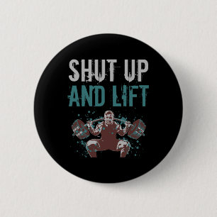 Fahren Sie die Motivierend Fitness für Gymnastik h Button