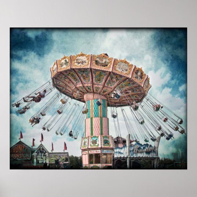 Fahren Sie mit dem Sky Poster (Vorne)