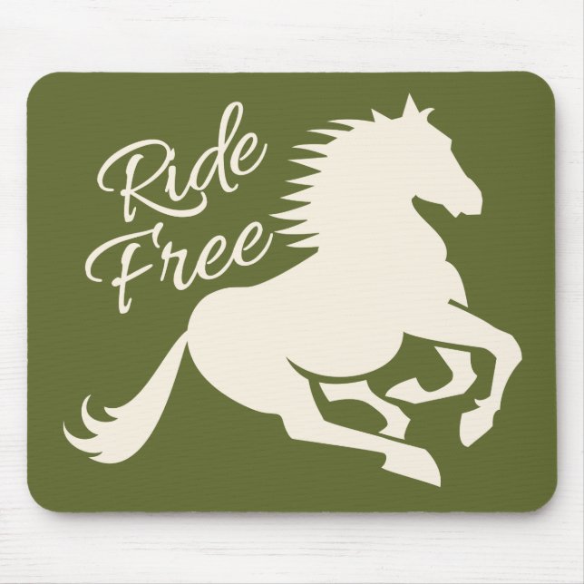 Fahren Sie mit eigenem Motorrad Mousepad (Vorne)