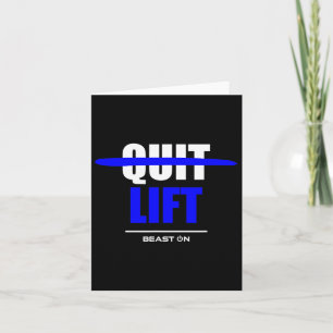 Fahren Sie nicht mit der Bodybuilding "Lifting Lif Karte