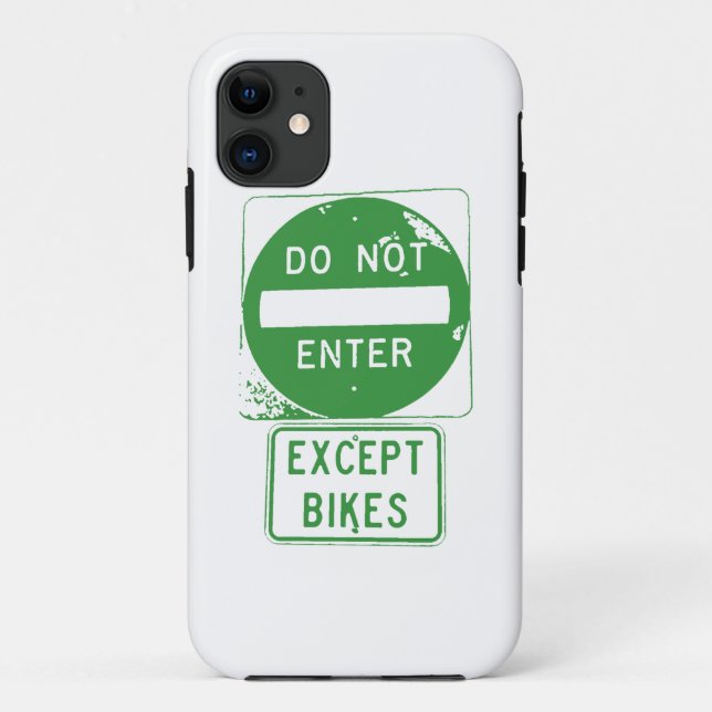 Fahren Sie nur mit Fahrrädern ein. Case-Mate iPhone Hülle (Rückseite)