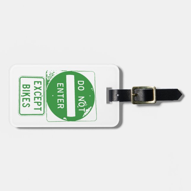 Fahren Sie nur mit Fahrrädern ein. Gepäckanhänger (Vorderseite horizontal)