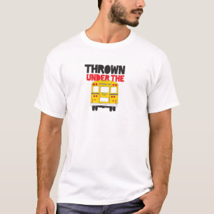 Fahren Sie unter den gelben Bus der Busschule T-Shirt