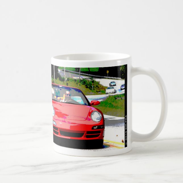 Fahren Sie Zeit nahe Birdseye, Indiana Kaffeetasse (Rechts)