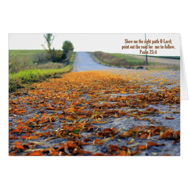 Fahren Sie zur Karte (Vorderseite (Horizontal))