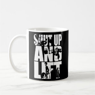 Fahren und heben - GYM Workout Motivierend Kaffeetasse