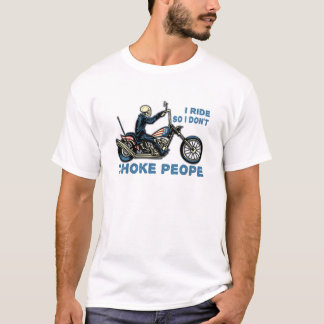 Fahren wie ein Krieger: Biker-Hamlet T-Shirt