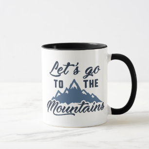 Fahren wir in die Berge Tasse