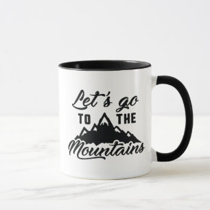 Fahren wir in die Berge Tasse
