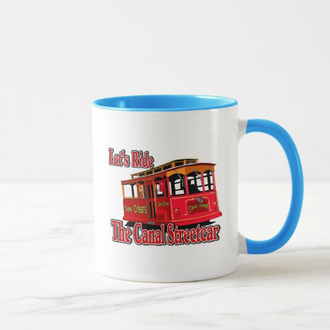 Fahren wir mit der Canal Streetcar Tasse (Rechts)