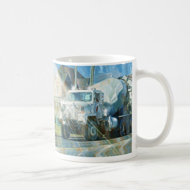 Fahrer Cement Truck Designer KAFFEE MUGS Kaffeetasse (Rechts)