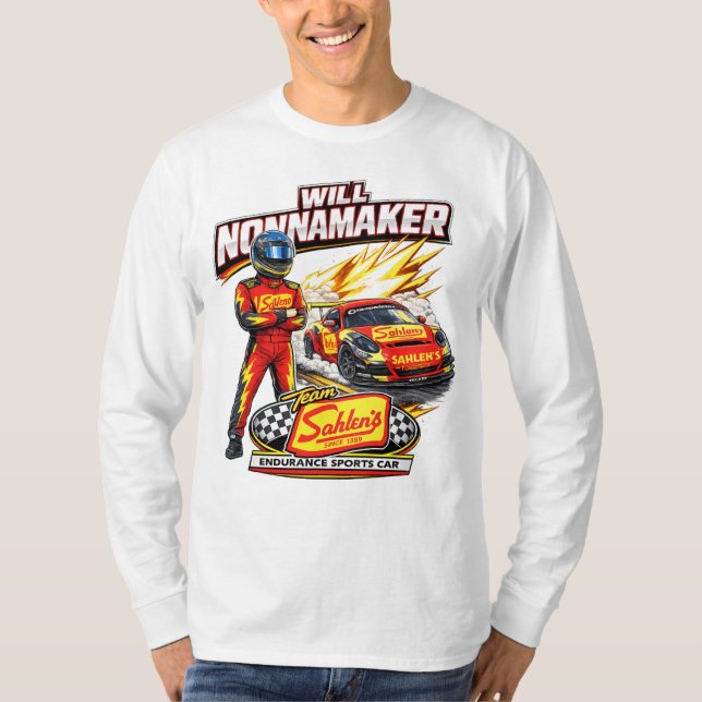Fahrer Will Nonnamaker T-Shirt (Vorderseite)