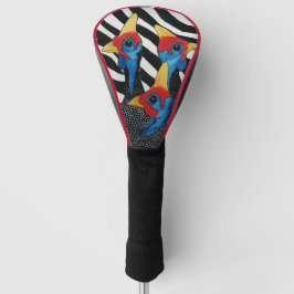 Fahrerabdeckung, Guinea gezeichnet Golf Headcover