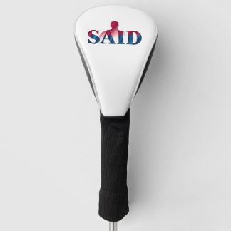 Fahrerabdeckung, weiß golf headcover