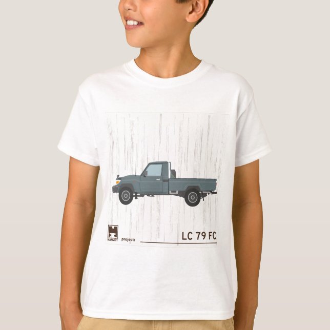 Fahrerhaus des Single-FJ79 T-Shirt (Vorderseite)