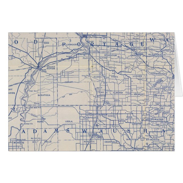 Fahrplan für Wisconsin (Vorderseite (Horizontal))