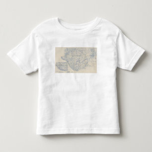 Fahrplan für Wisconsin 6 Kleinkind T-shirt