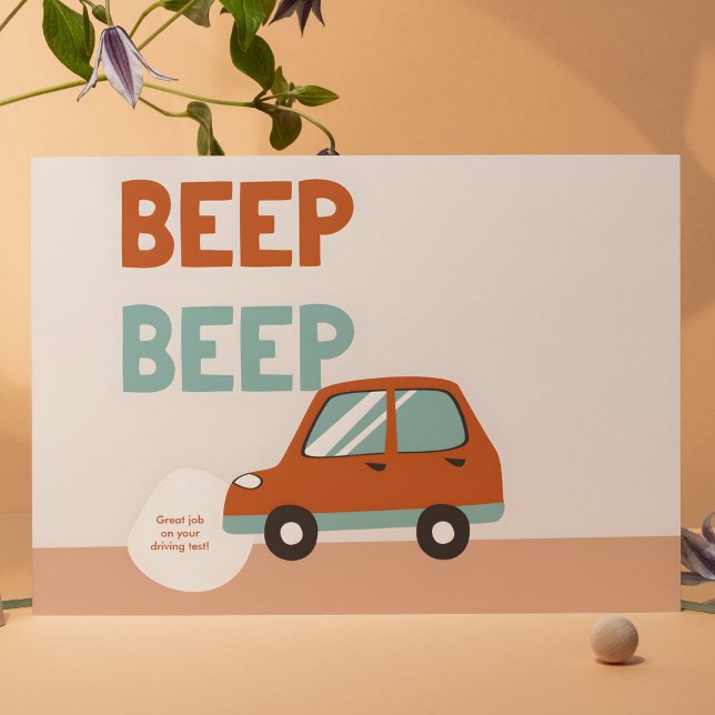 Fahrprüfung Postkarte (Von Creator hochgeladen)