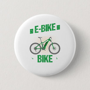 Fahrrad aber viel cooler   für Radfahrer Button
