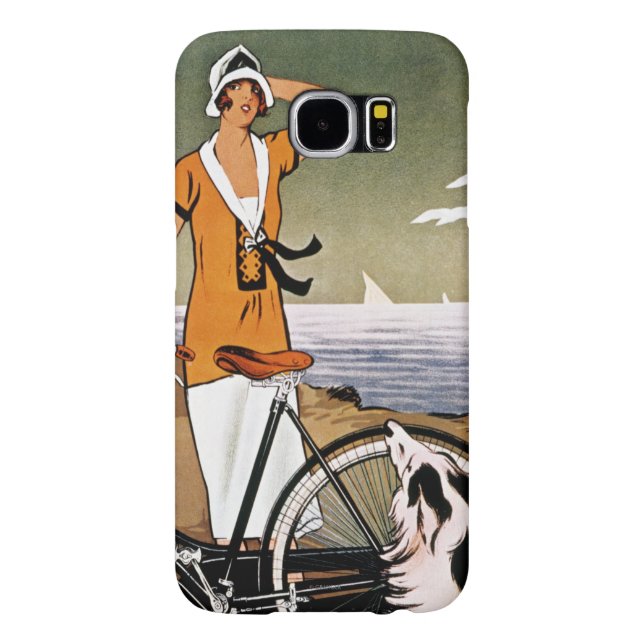 Fahrrad Ad, 1925 Case-Mate Samsung Galaxy Hülle (Rückseite)