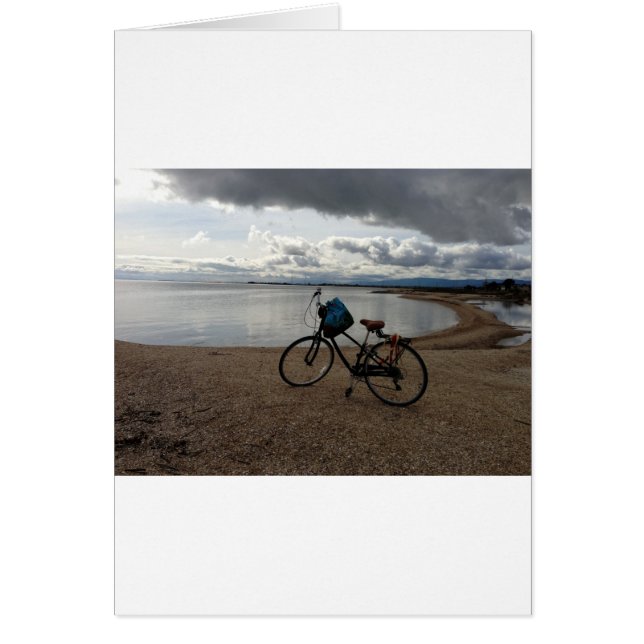 Fahrrad am Strand (Vorne)