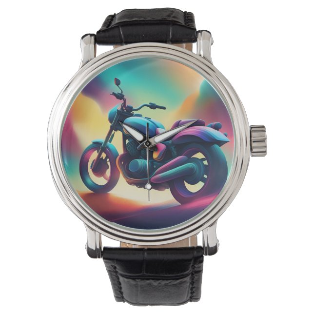 Fahrrad Armbanduhr (Vorderseite)