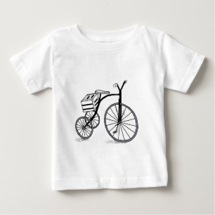 Fahrrad auf 3 Rädern Baby T-shirt