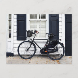 Fahrrad auf Meeting St, Charleston, South Carolina Postkarte