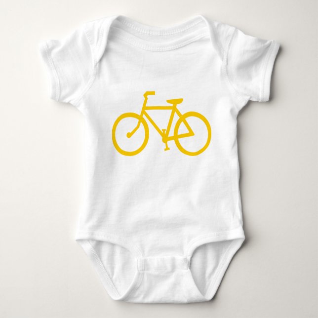 Fahrrad Baby Strampler (Vorderseite)