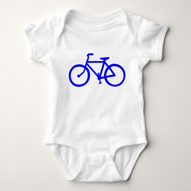 Fahrrad Baby Strampler (Vorderseite)